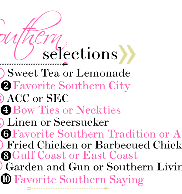 Southern Selections