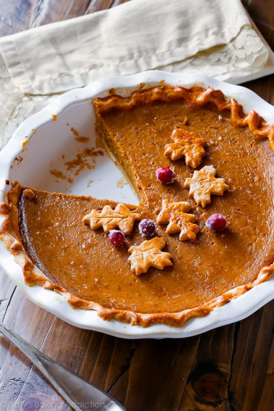 Pumpkin Pie for the Non-Eater